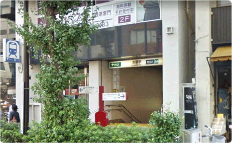 浅草店までは浅草駅から徒歩1分という近さです