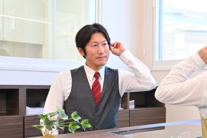 接客の様子