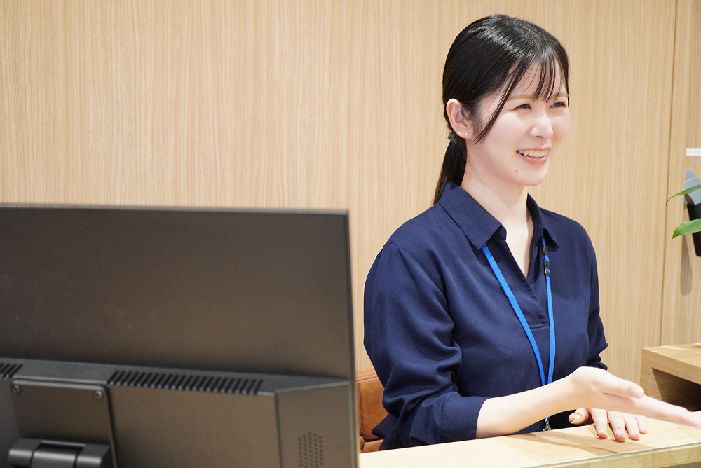 接客の様子