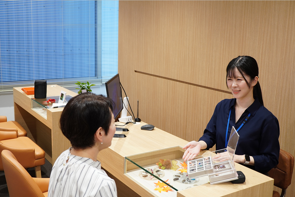 接客の様子