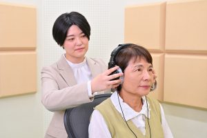 フィッティングの様子
