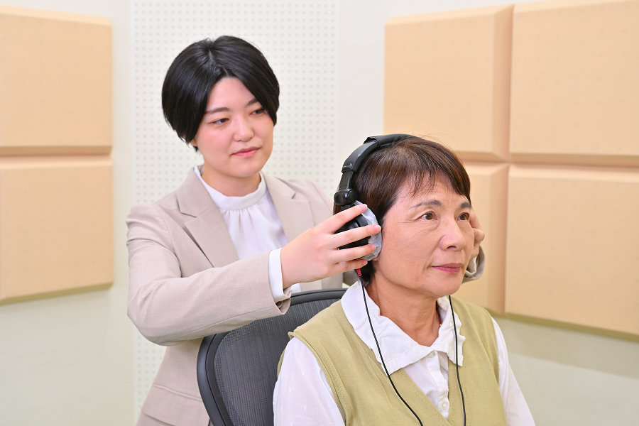 フィッティングの様子