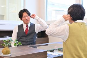 使い心地の様子の確認