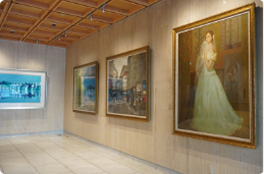 ビルのエントランス