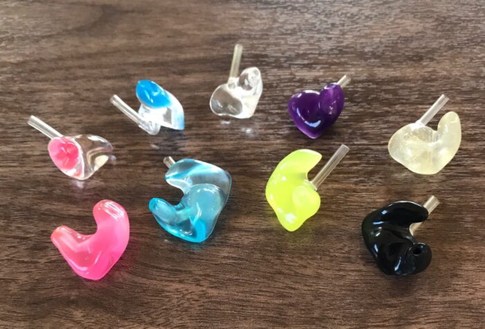 イヤモールドの実物写真