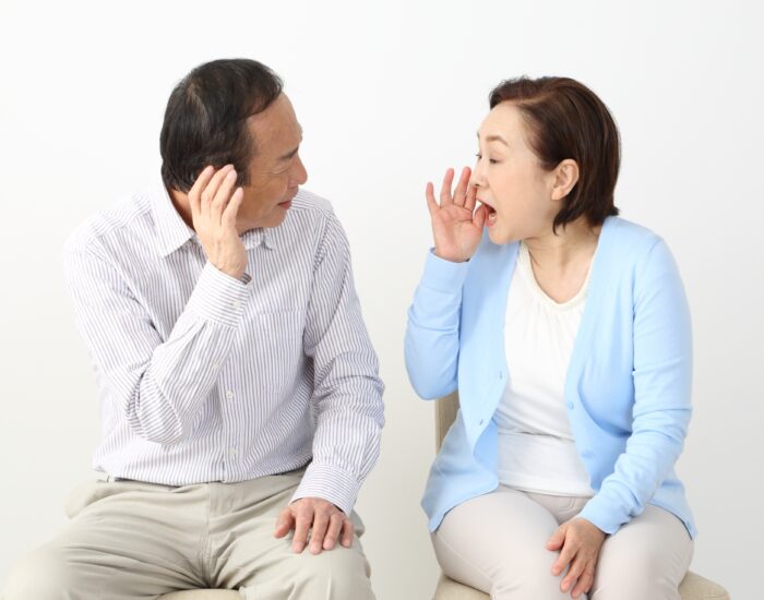 家庭内で、家族に話しかけられて、最初の一言が分からない