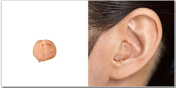 カナルの耳あな型補聴器